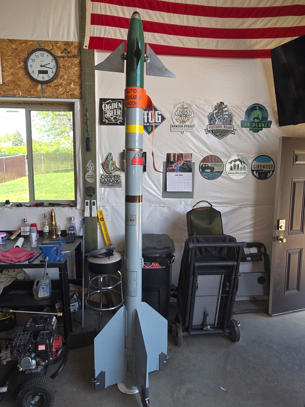 AIM 9L Missile Inert Replica 1:1 Size (Scalable)