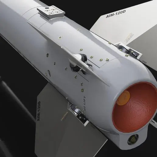 AIM-120C/D AMRAAM Missile Inert Replica 1:1 Size (Scalable)