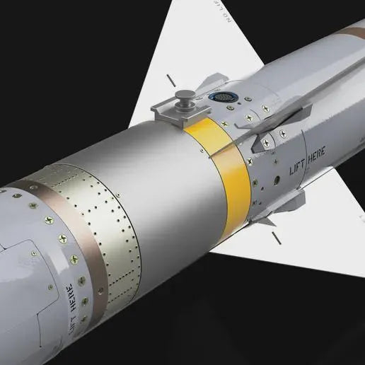 AIM-120C/D AMRAAM Missile Inert Replica 1:1 Size (Scalable)