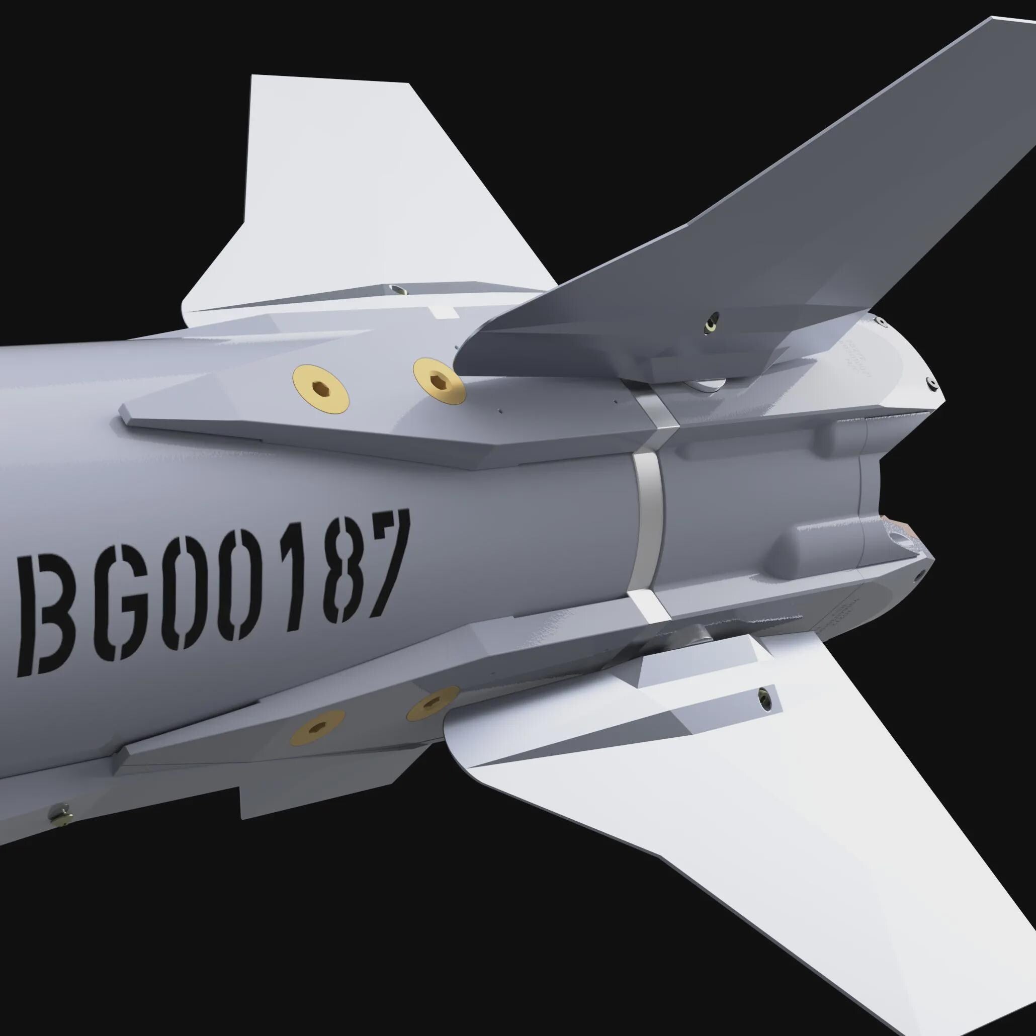 AIM 9X Missile Inert Replica 1:1 Size (Scalable)