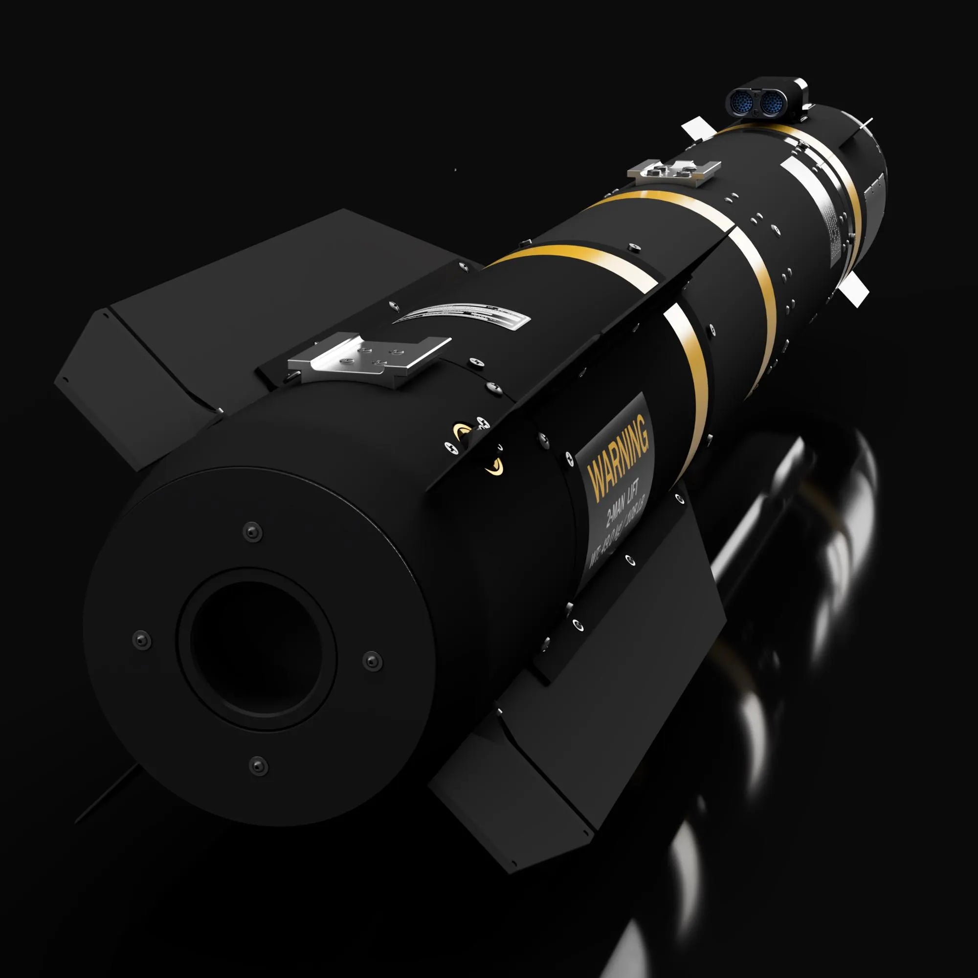 AGM-114R Hellfire Missile Inert Replica 1:1 Size (Scalable)