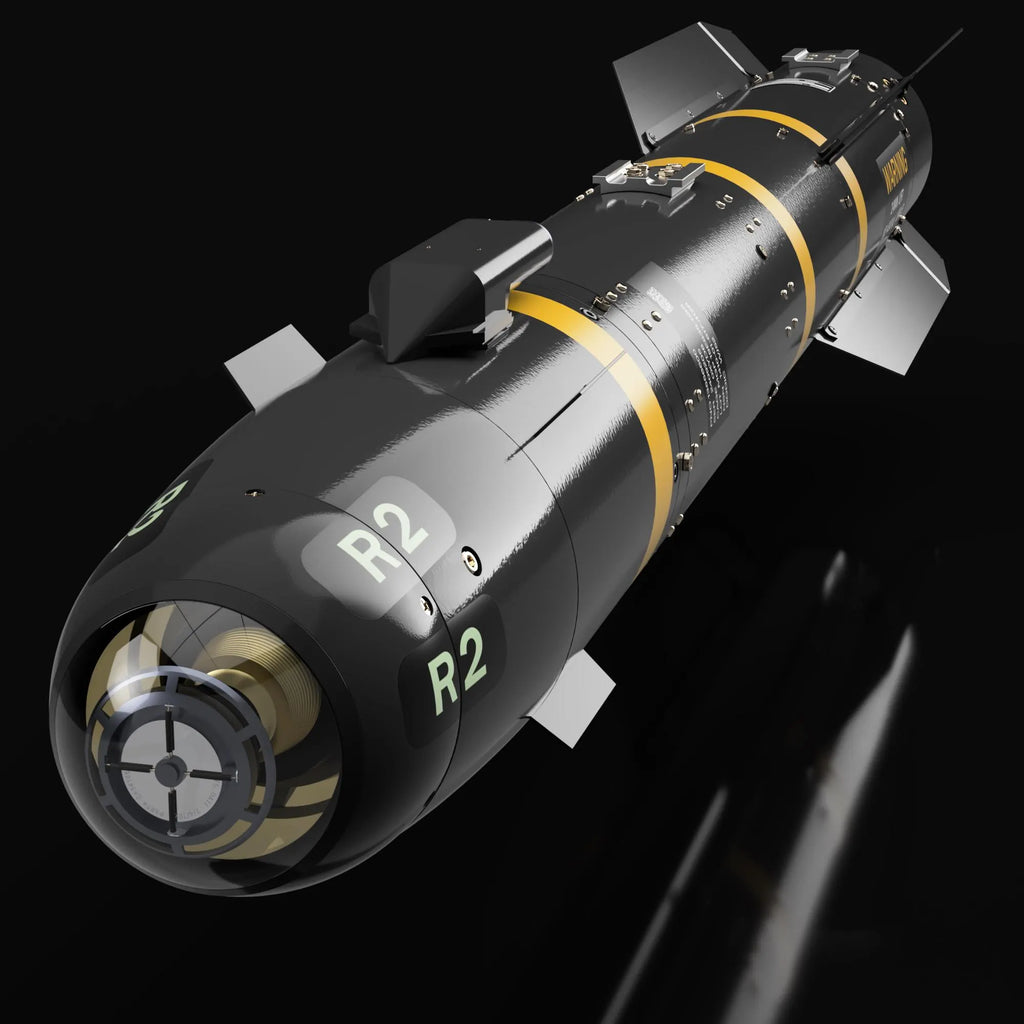 AGM-114R Hellfire Missile Inert Replica 1:1 Size (Scalable)
